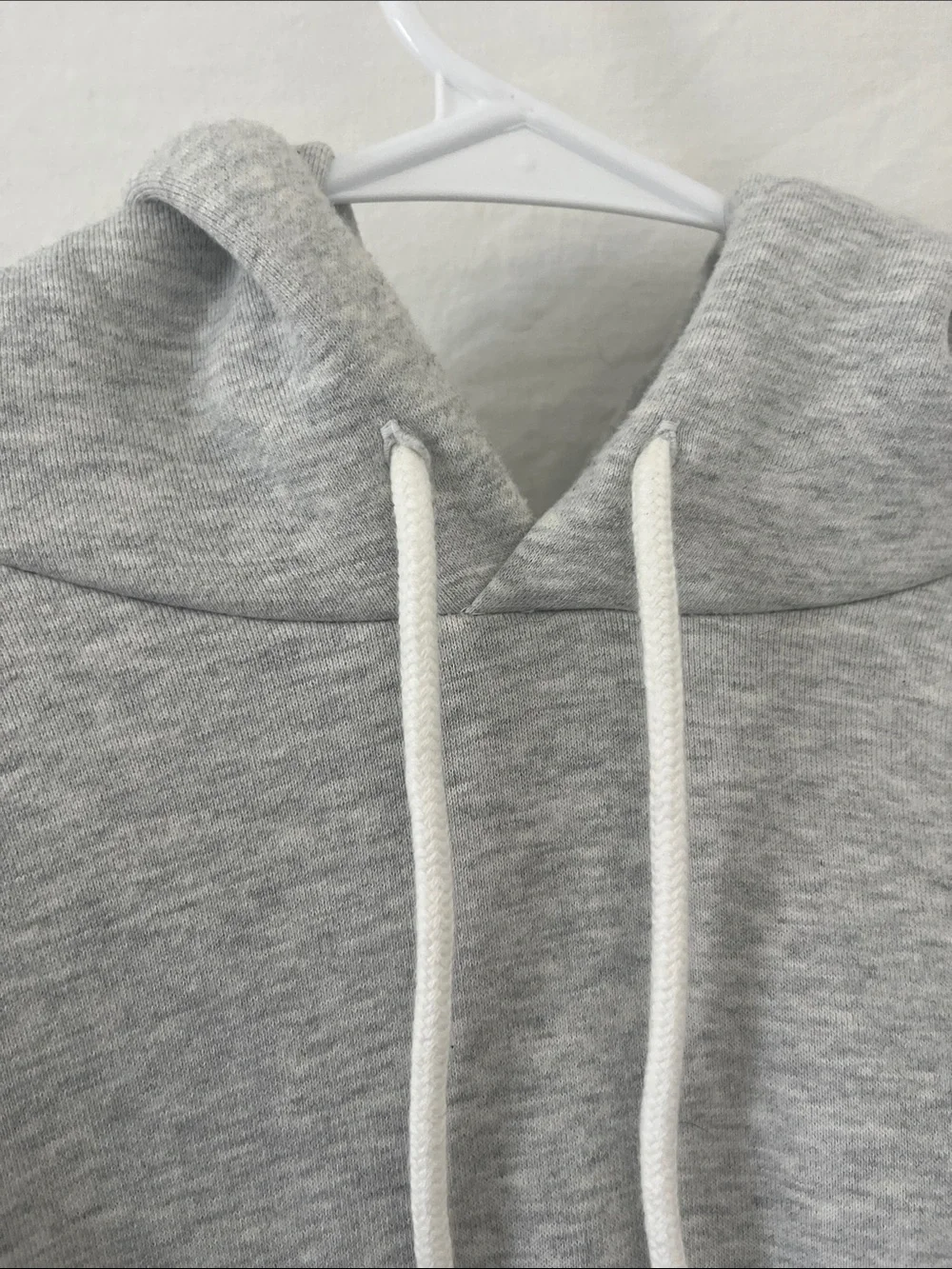 Banana Republic Light Gray Hooded Sweatshirt